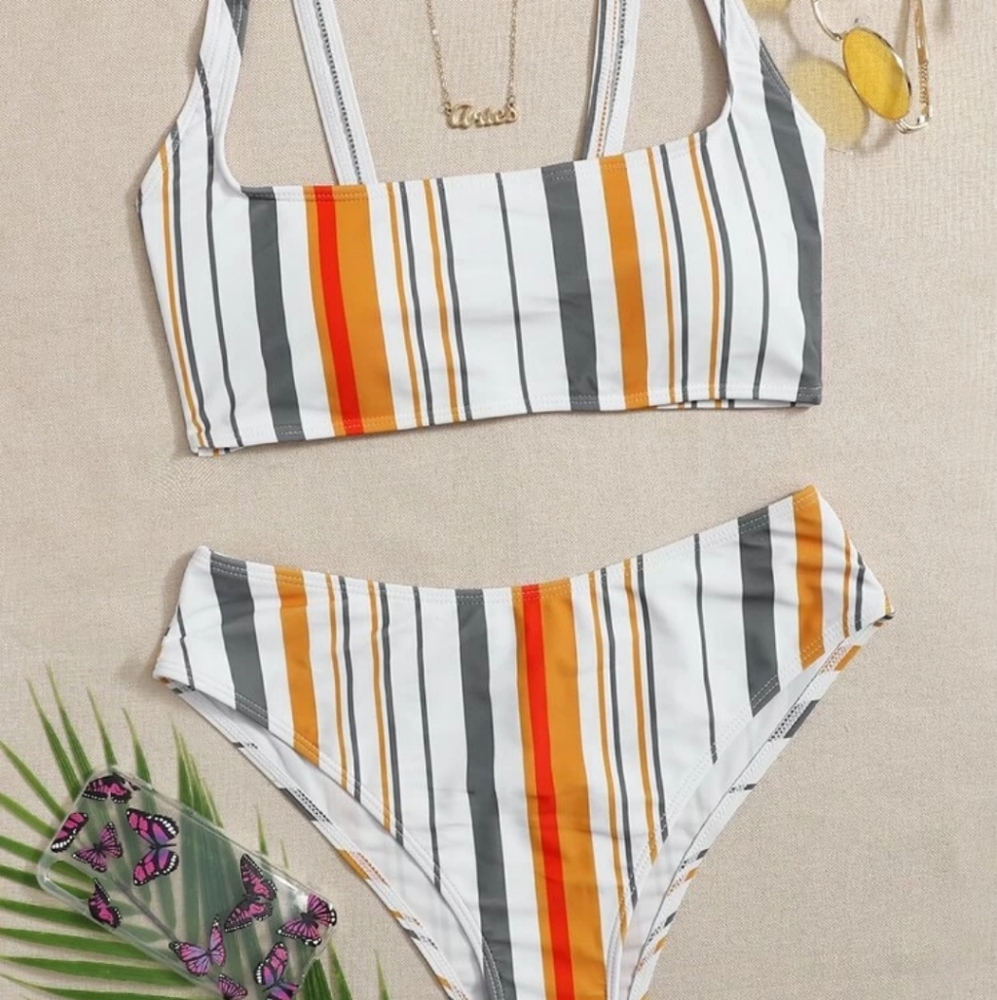 Striped Bikini